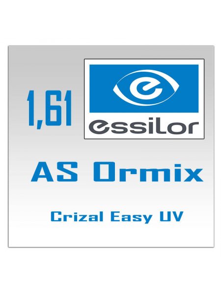 Однофокальные полимерные линзы AS Ormix Crizal Easy UV 1.61