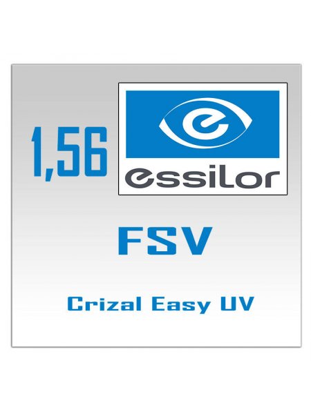 Однофокальные полимерные линзы FSV 1.56 Crizal Easy UV