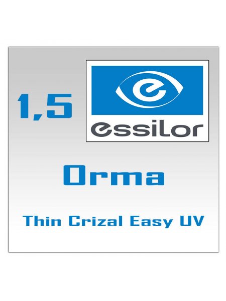 Однофокальные полимерные линзы Orma 15 Crizal Easy UV