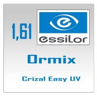 Однофокальные полимерные линзы Ormix Crizal Easy UV - 1.61