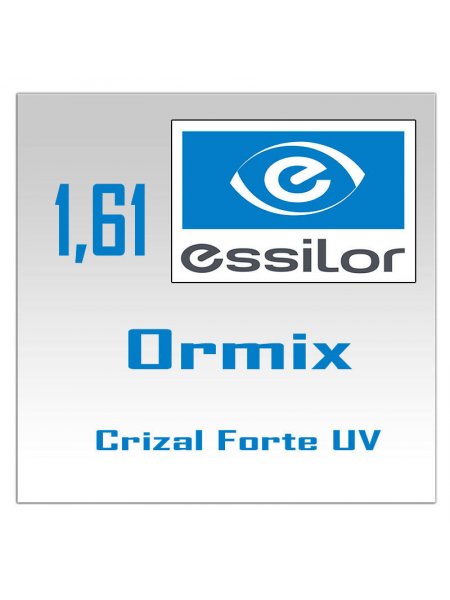 Однофокальные полимерные линзы Ormix Crizal Forte UV - 1.61