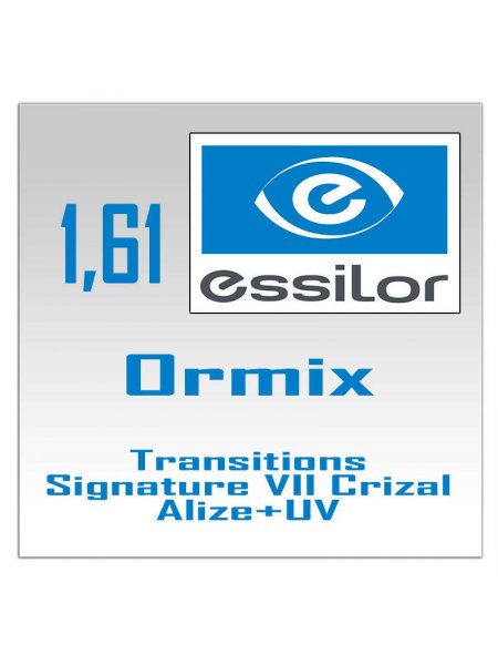 Фотохромные линзы Ormix Transitions Signature VII Crizal Alize+ UV - 1.61