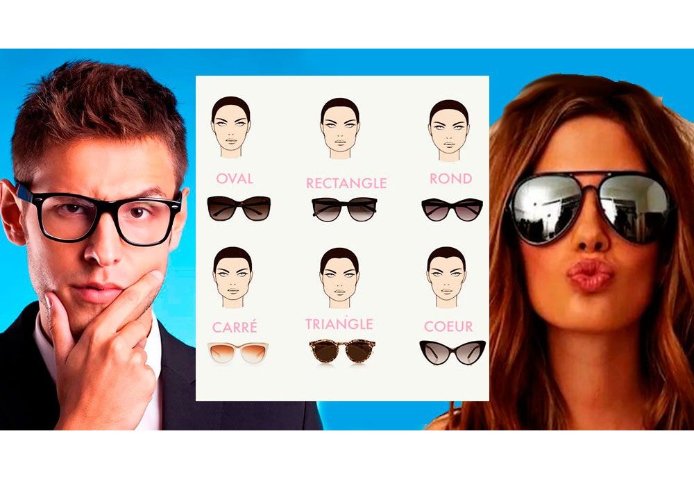 Как правильно подобрать очки по типу лица для мужчин и женщин